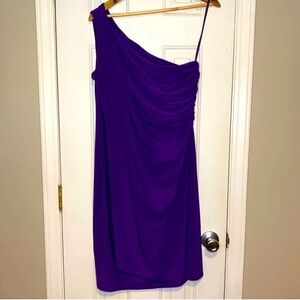 Lauren Ralph Lauren One Shoulder Dress